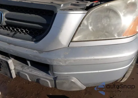 2004 Honda Pilot Lx from USA, damaged, VIN 2HKYF18114H514517